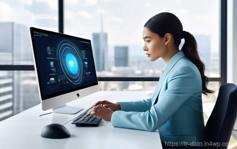빅데이터 분석 프레임워크에서의 협업 툴 - **Prompt:** A diverse team of four to five business professionals in a brightly lit, contemporary op...